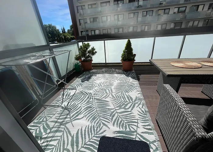 Apartamenty Kapitańskie Kasprowicza 20A taras