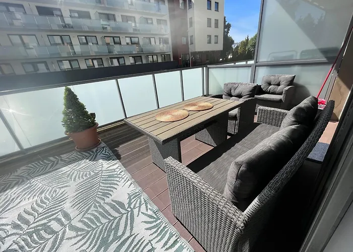 Apartamenty Kapitańskie Kasprowicza 20A taras